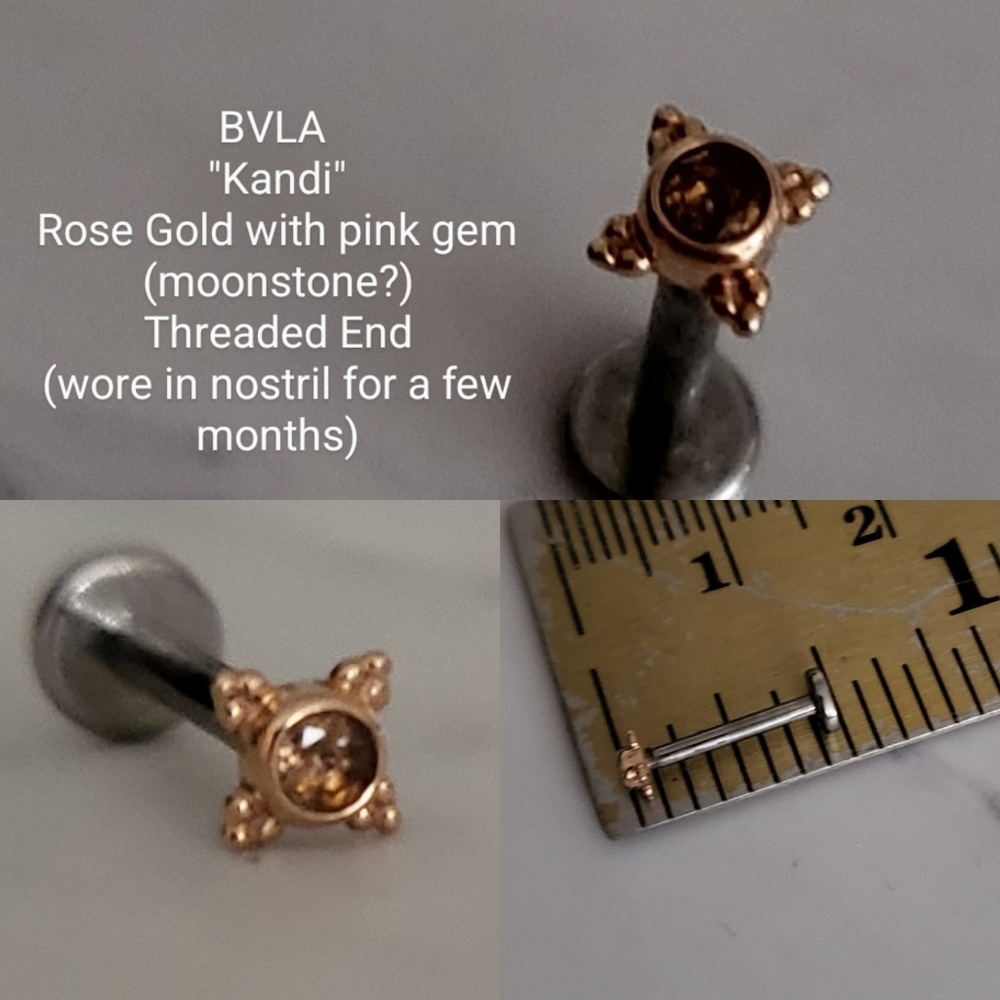 BVLA kandi threaded end with post